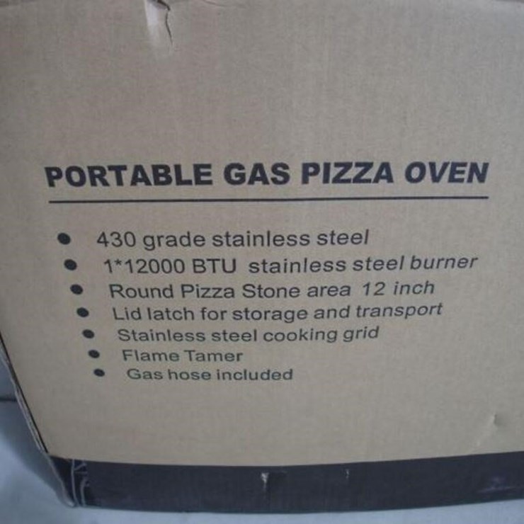 DAMAGED Portable Pizza Oven