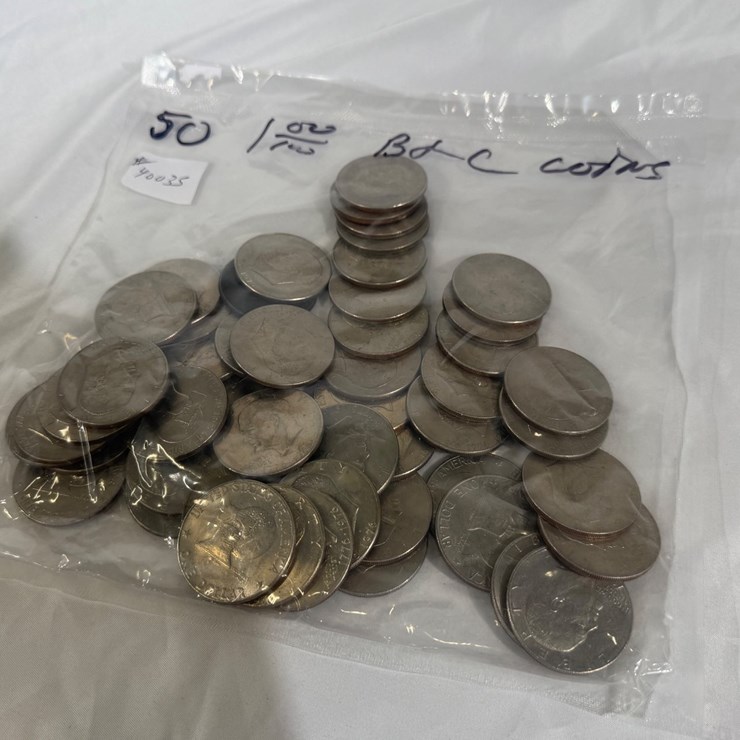 #40035 • (50) 1776-1976 BICENTENNIAL ONE DOLLAR COINS