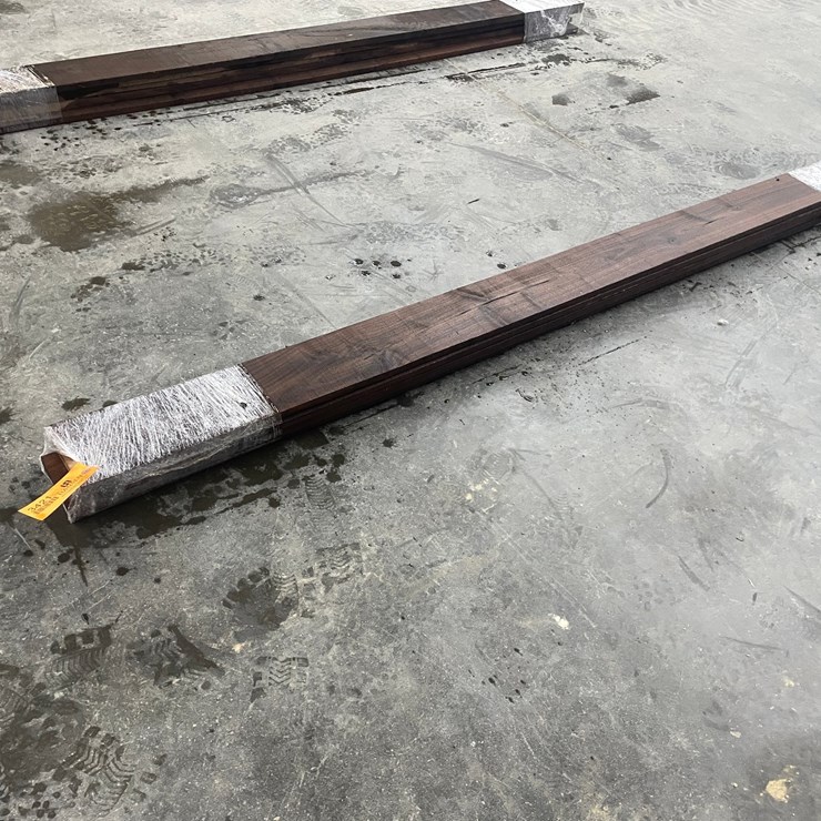 #3421 • Bundle of (5) Inch Thick Rough Cut Black Walnut Boards