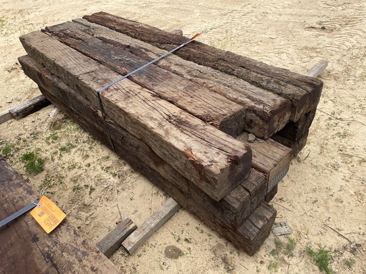 #3453-•-bundle-of-(16)-railroad-ties-image-3