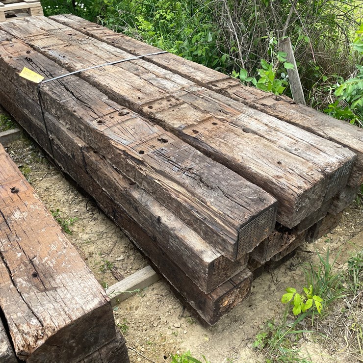 #3449 • Bundle of (16) Railroad Ties
