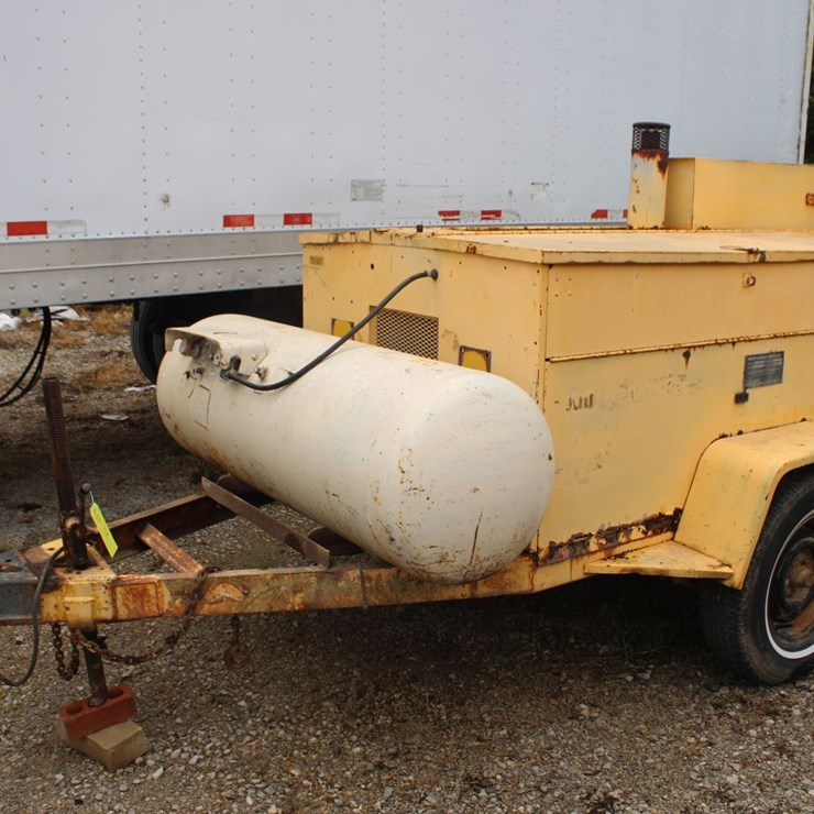 1983 Hesco Mobile Power Unit Generator/Compressor Combo