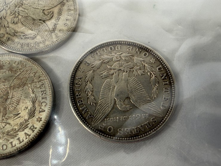 #40039-•-(5)-1921-one-dollar-morgan-coins-image-12