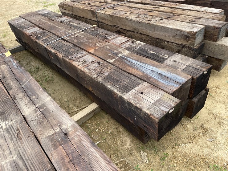 #3443-•-bundle-of-(6)-railroad-ties-image-3