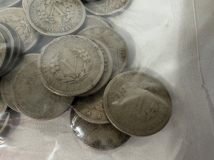 #40040-•-(58)-early-1900's-v-nickels-image-14