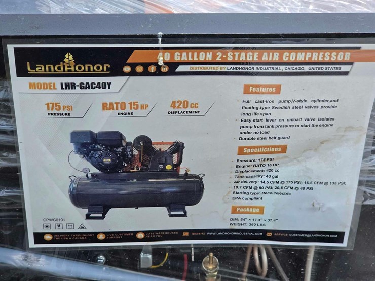 new-landhonor-lhr-gac40y-air-compressor-new-support-equipment-image-1