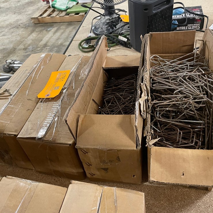 #8761 • (4) Boxes of SRW Landscape Staples
