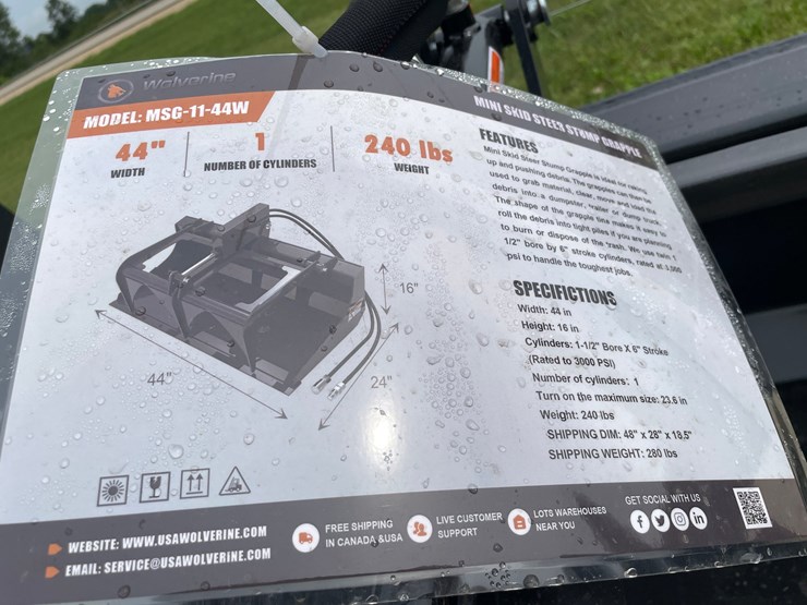 #2027-•-new-wolverine-mini-skid-steer-stump-grapple-attachment-image-15