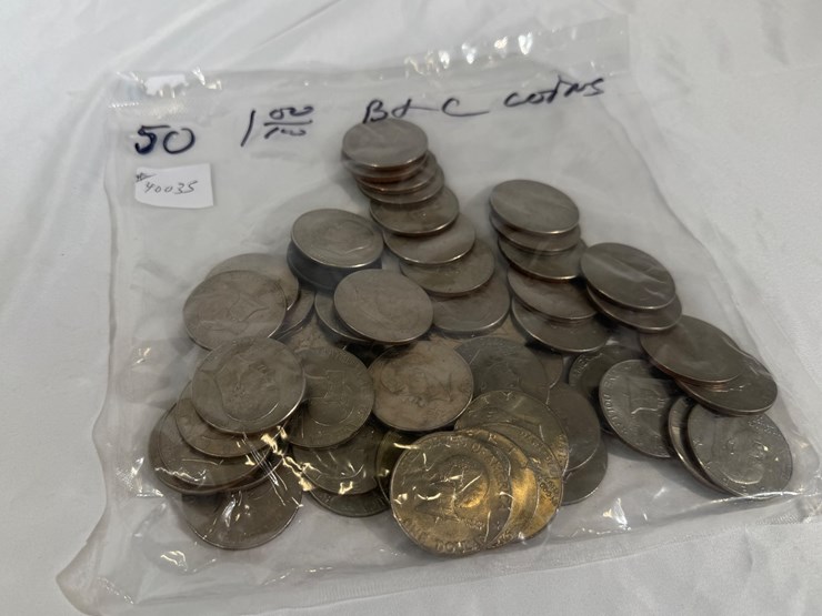 #40035-•-(50)-1776-1976-bicentennial-one-dollar-coins-image-2