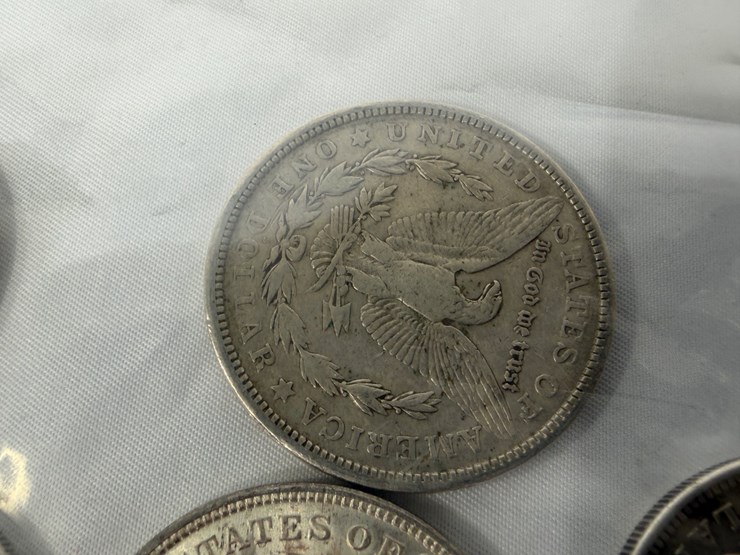 #40039-•-(5)-1921-one-dollar-morgan-coins-image-13