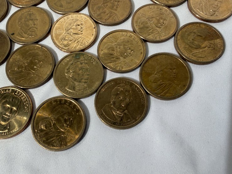 #40029-•-(42)-miscellaneous-one-dollar-coins-image-9