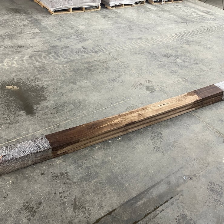 #3413 • Bundle of (5) Inch Thick Rough Cut Black Walnut Boards