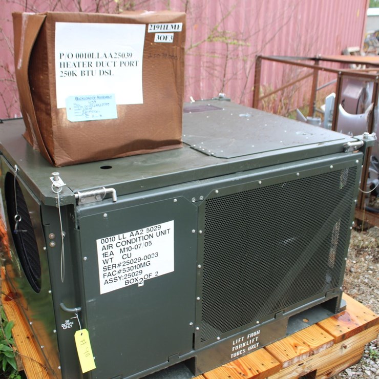 Field Deployable Air Condition Unit Model: FDECU-4