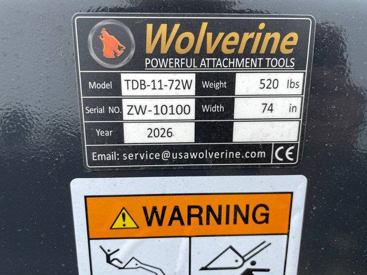 #2029-•-new-wolverine-skid-steer-72"-bucket-image-13