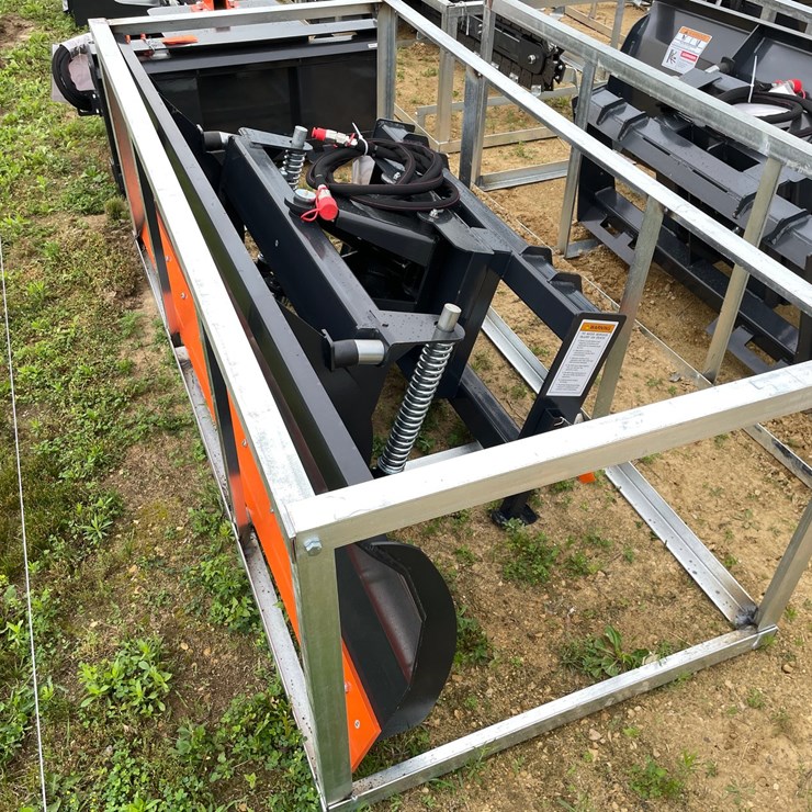 #2047 • New Wolverine 84" Skid Steer Dozer Blade