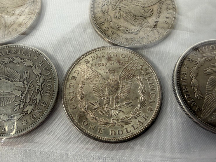 #40039-•-(5)-1921-one-dollar-morgan-coins-image-14