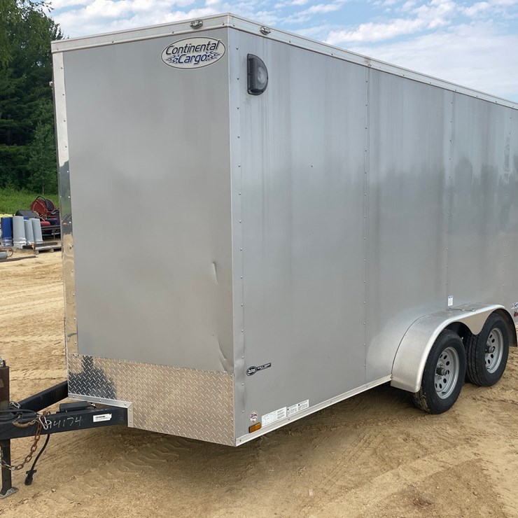 #101 • 2021 Forest River 14' Enclosed Trailer (Has WI Title)