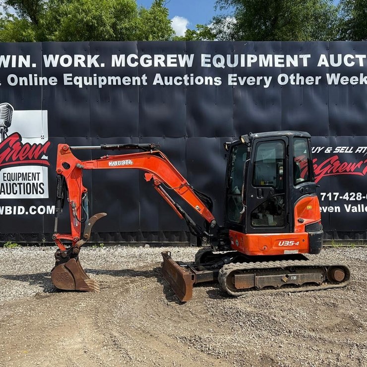 2015 KUBOTA U35-4
