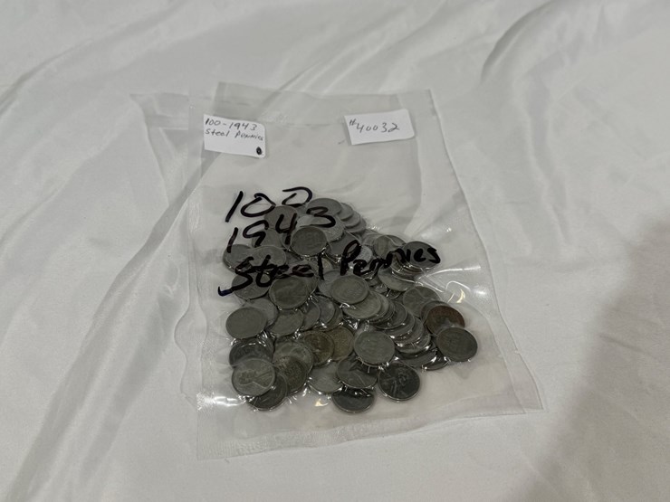 #40032-•-(100)-1943-steel-pennies-image-2