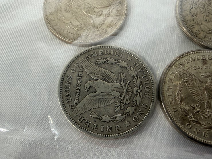 #40039-•-(5)-1921-one-dollar-morgan-coins-image-15