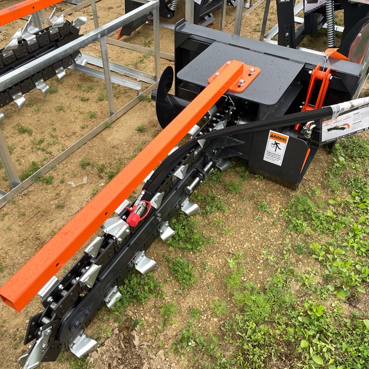 #2043 • New Wolverine Skid Steer Trencher Attachment