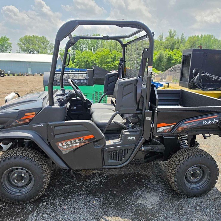 NEW 2023 UNUSED KUBOTA RTVXG850GLAS2-A UTILITY VEHICLE VN:ASKH1RGNVPG051750 4X4,