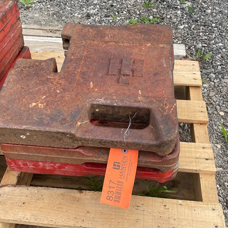 #8317 • (4) IH Suitcase Weights