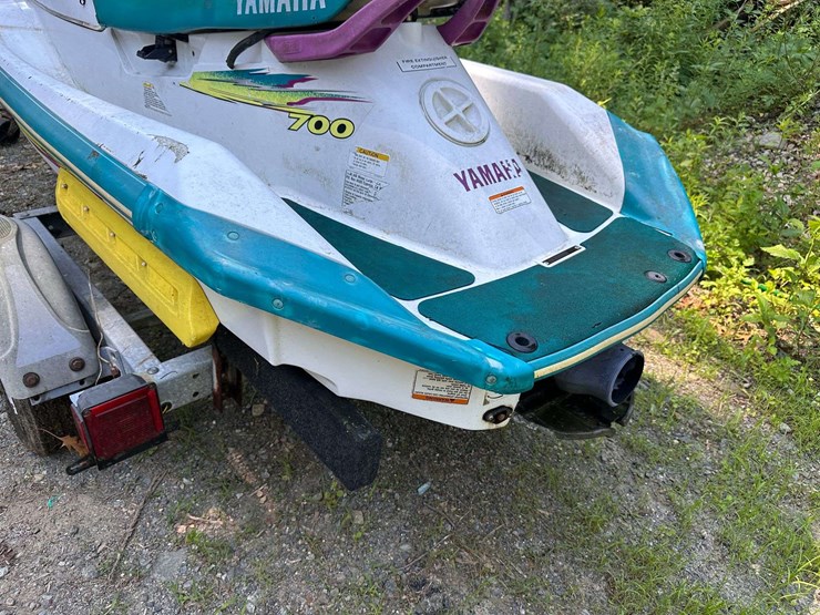 1997-yamaha-wave-raider-700-wave-runner-jet-ski-w/single-axle-trailer,-image-32