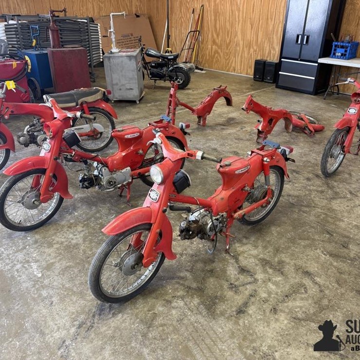 Honda 50 Motorized Bikes W/Parts