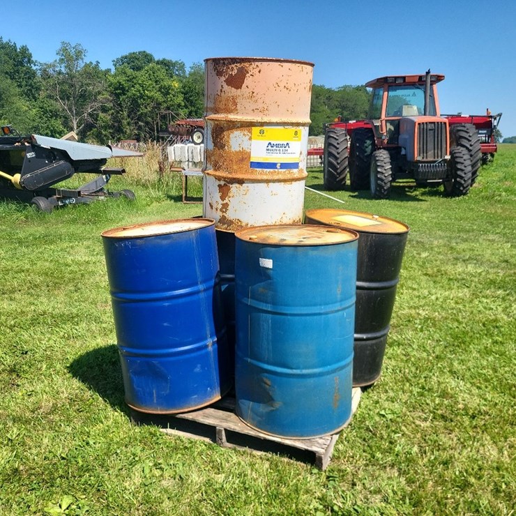 (5) 55 Gallon Drums