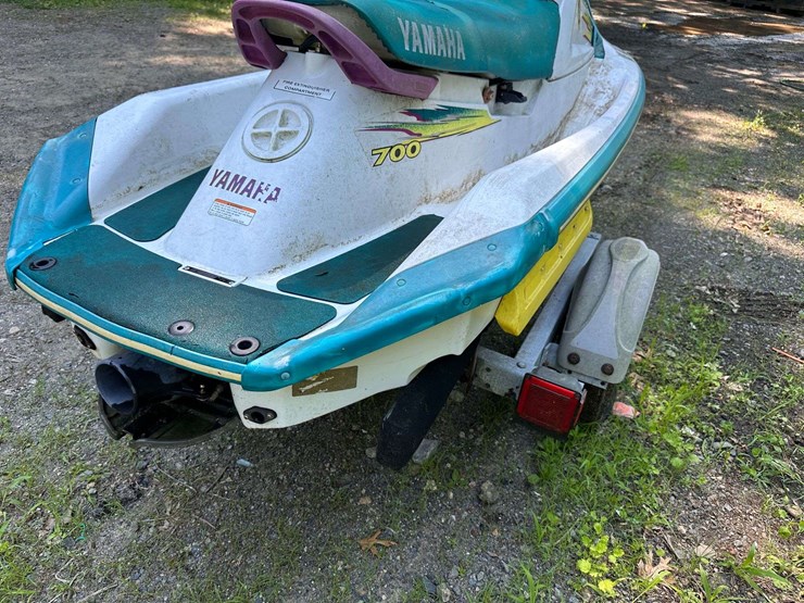 1997-yamaha-wave-raider-700-wave-runner-jet-ski-w/single-axle-trailer,-image-26
