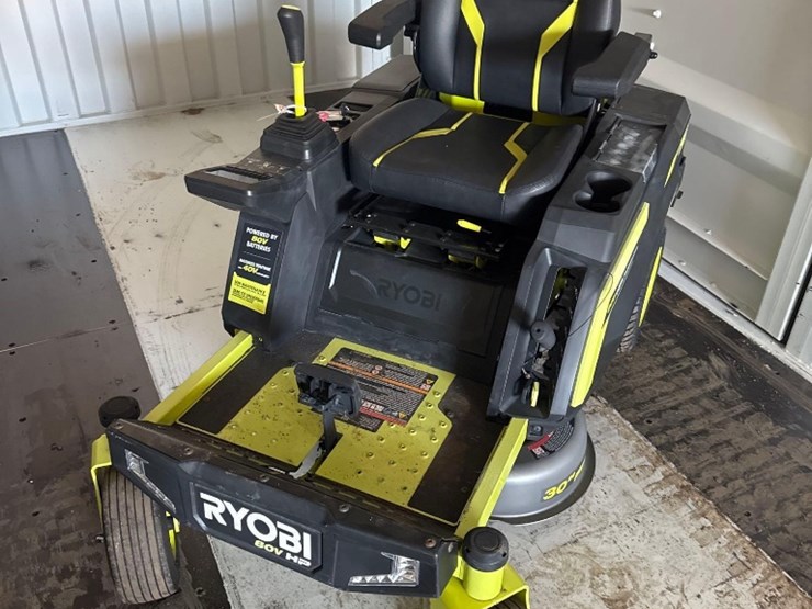 new-ryobi-80v-electric-zero-turn-mower-w/charger-model-z30li-image-1