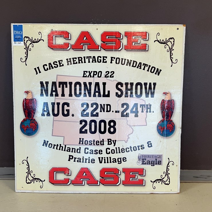 Case Expo 22 National Show 2008 Sign