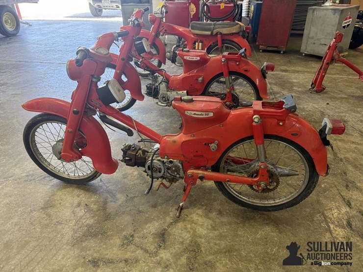 honda-50-motorized-bikes-w/parts-image-7