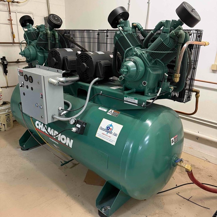 Campion R-Series HR10-D-24 Air Compressor with Keltec Air Dryer
