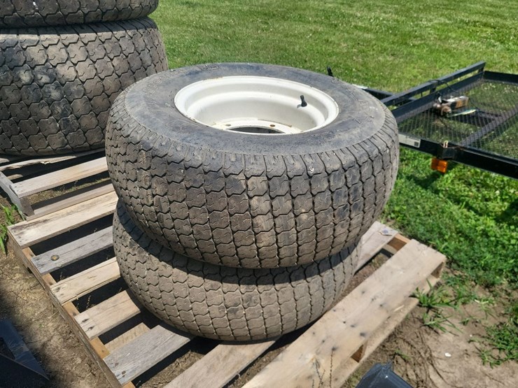 (1)-pair-of-12ll-x-16-turf-tires-w/6-bolt-rims-image-5