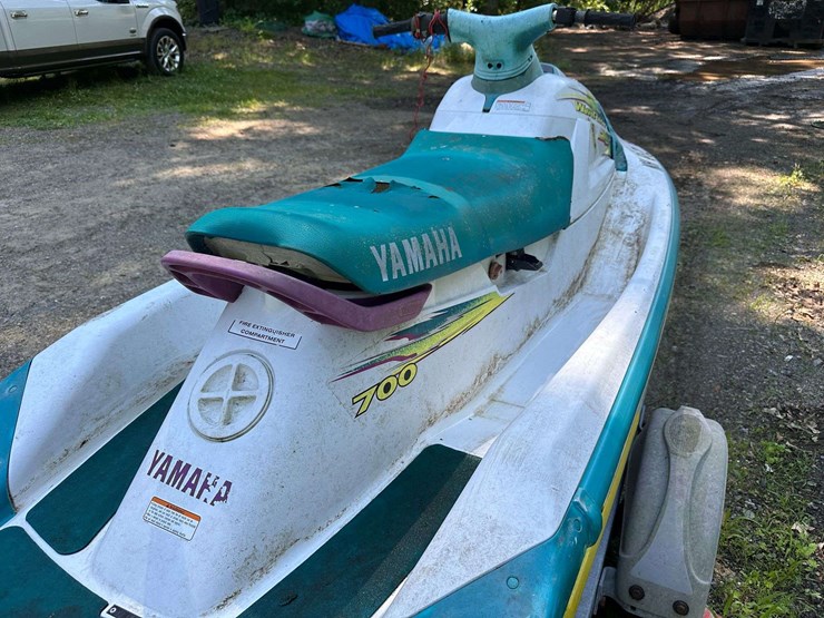 1997-yamaha-wave-raider-700-wave-runner-jet-ski-w/single-axle-trailer,-image-25