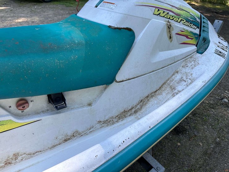 1997-yamaha-wave-raider-700-wave-runner-jet-ski-w/single-axle-trailer,-image-22