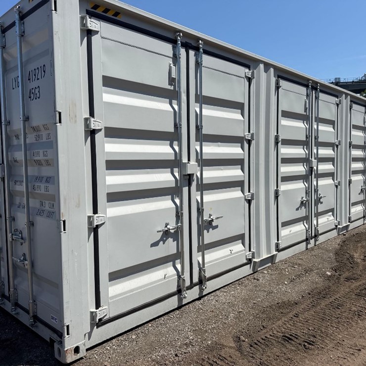 New AGT Industrial Co 40ft (4 side door) High Cube Steel Shipping/Storage Container