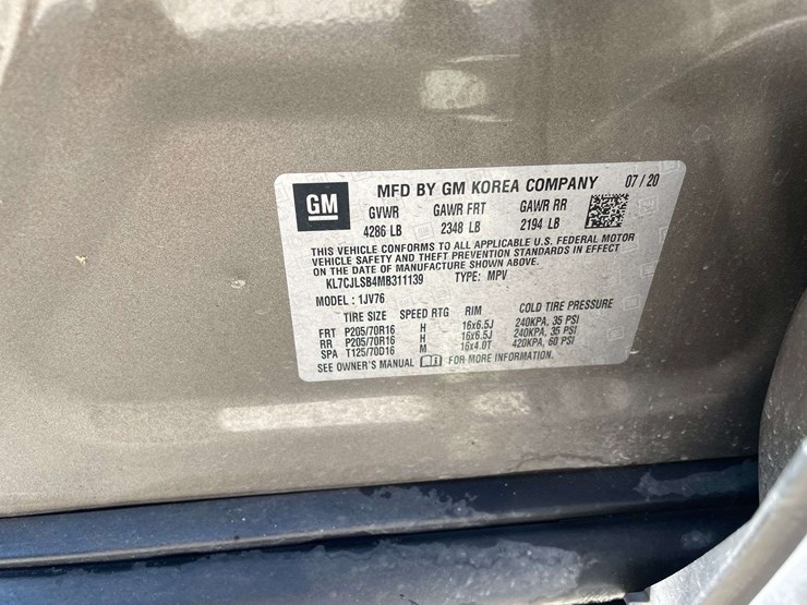 2021-chevrolet-trax-4-door-mpv-(169,929-miles)-image-27