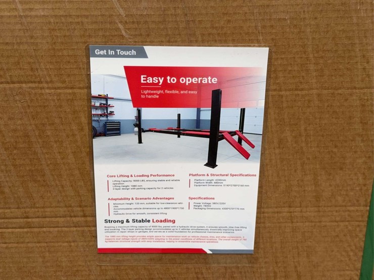 sdlanch-9,000-lb-capacity-four-post-lift-image-5