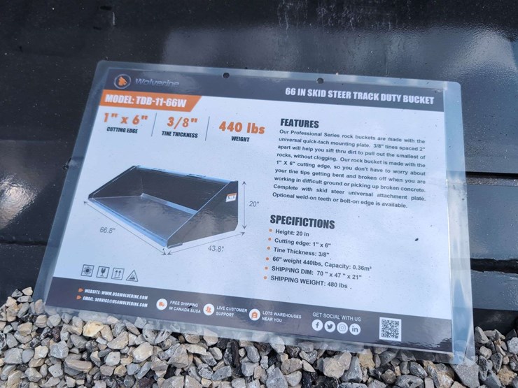 (1)-wolverine-skid-steer-66"-track-duty-bucket-tbd-11-66w-image-3