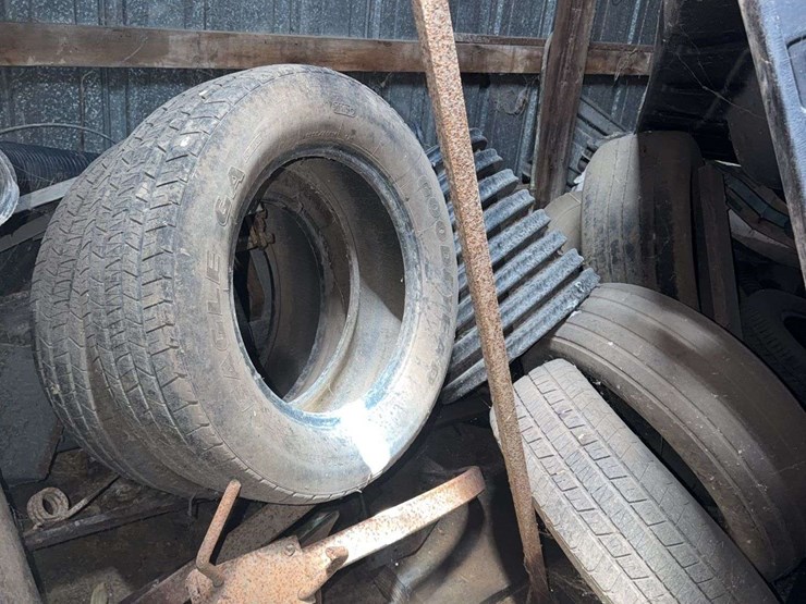 assorted-automotive-and-utility-lot-including-truck-bed-liner-and-tires-image-4