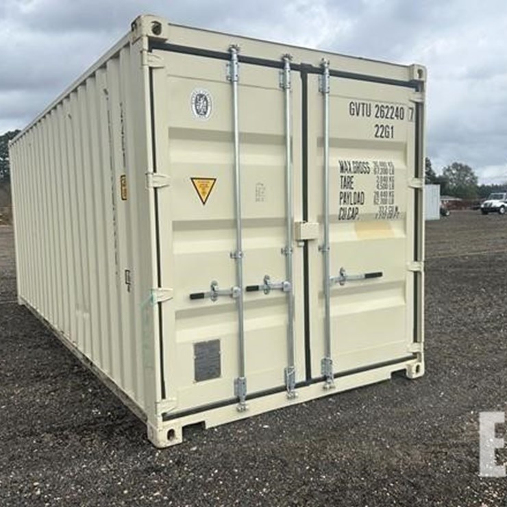 SHIPPING CONTAINER 20' ONE-TRIP