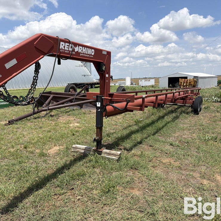 2019 Red Rhino 7 Bale T/A Hay Trailer