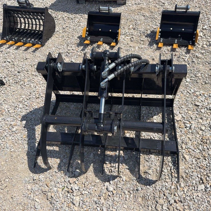 Hydraulic Mini Skid Steer Root Grapple