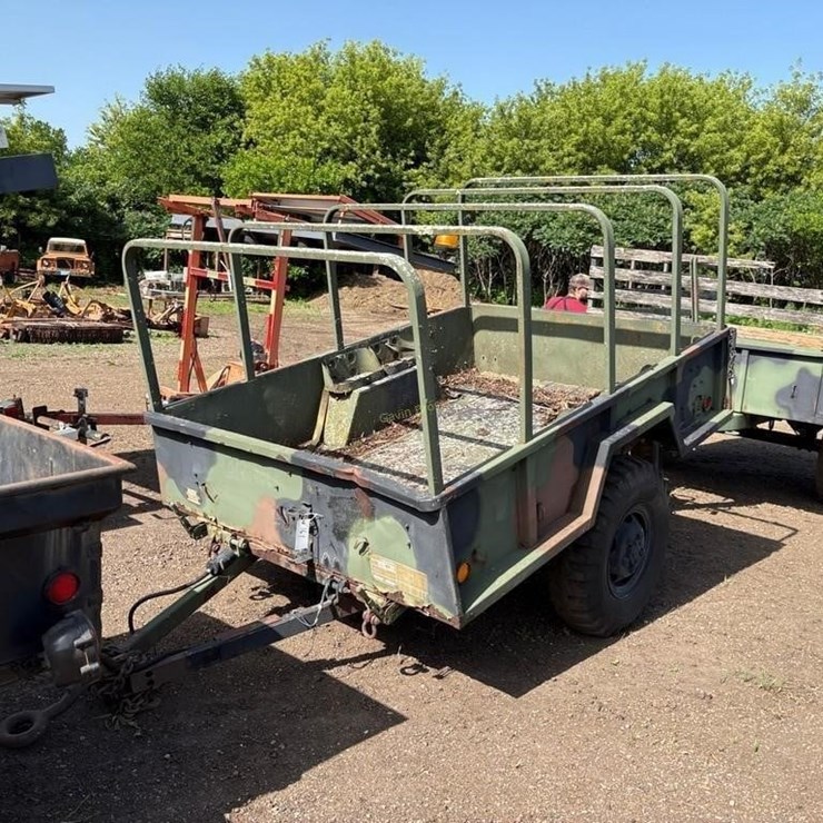 1988 M101A1 3/4 Ton Cargo Trailer