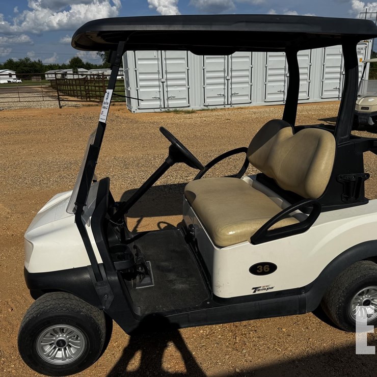 2020 CLUB CAR TEMPO GOLF CART 7340