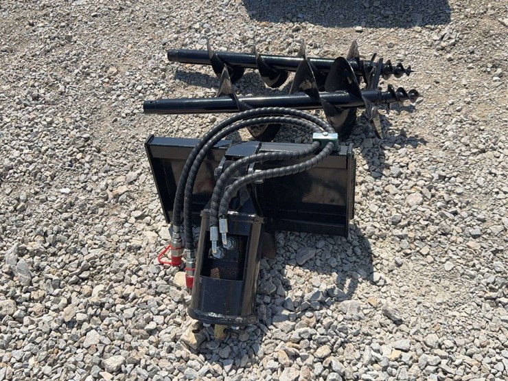 hydraulic-auger-attachment-with-two-augers-image-1