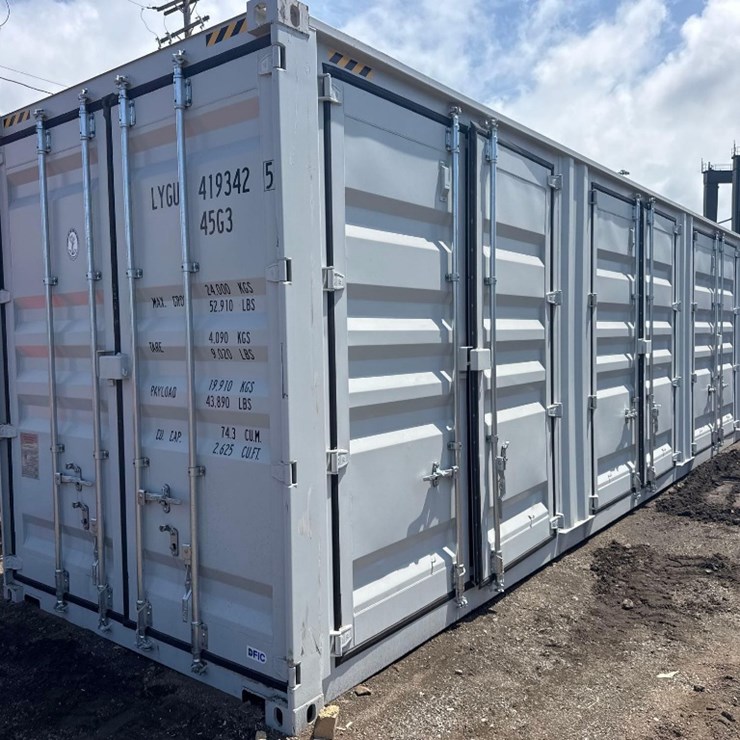New AGT Industrial Co 40ft (4 side door) High Cube Steel Storage/Shipping Container